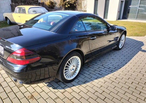 Mercedes-Benz SL cena 145000 przebieg: 187000, rok produkcji 2002 z Myszków małe 106